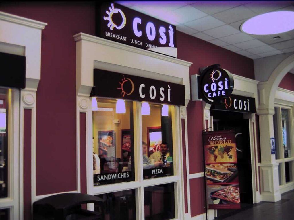 Cosi restaurant