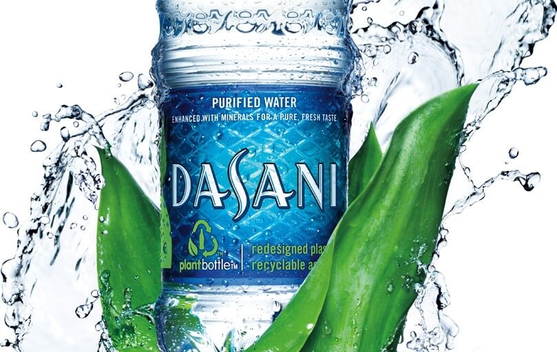 Dasani water prices