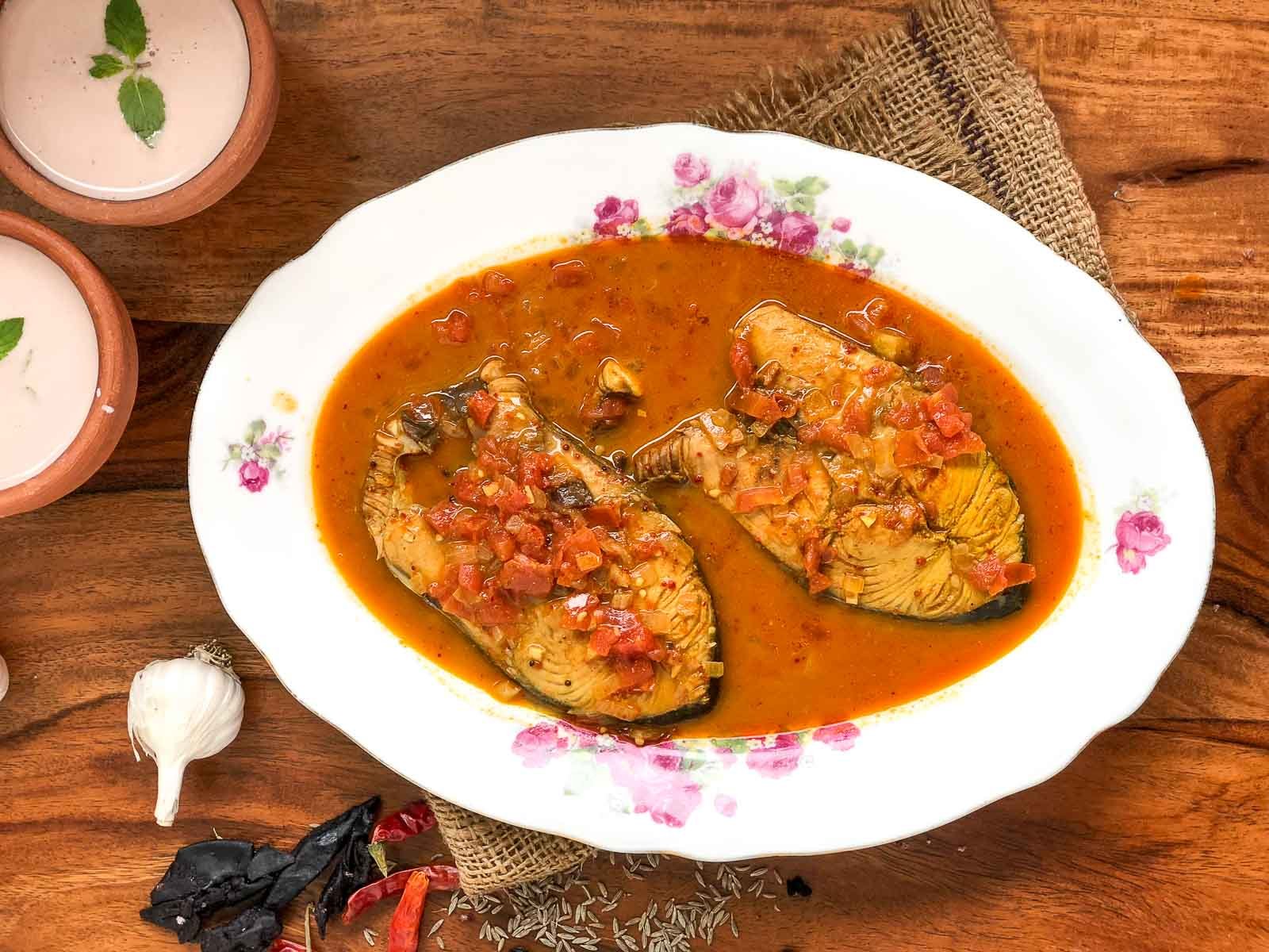 Malvani fish curry