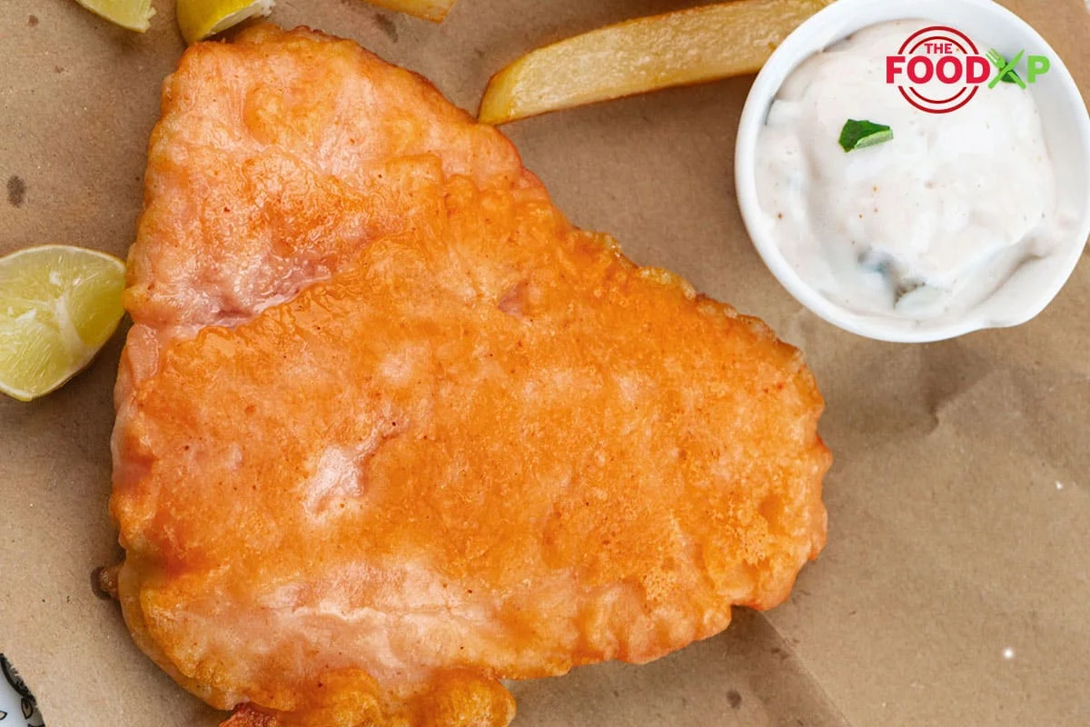 Fish and Chips with Tartar Sauce