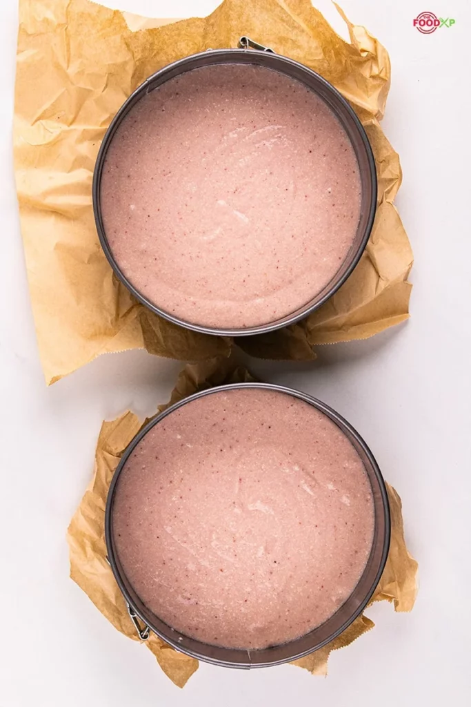 Vegan Strawberry Cake step 5