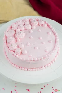 Vegan Strawberry Cake step 8