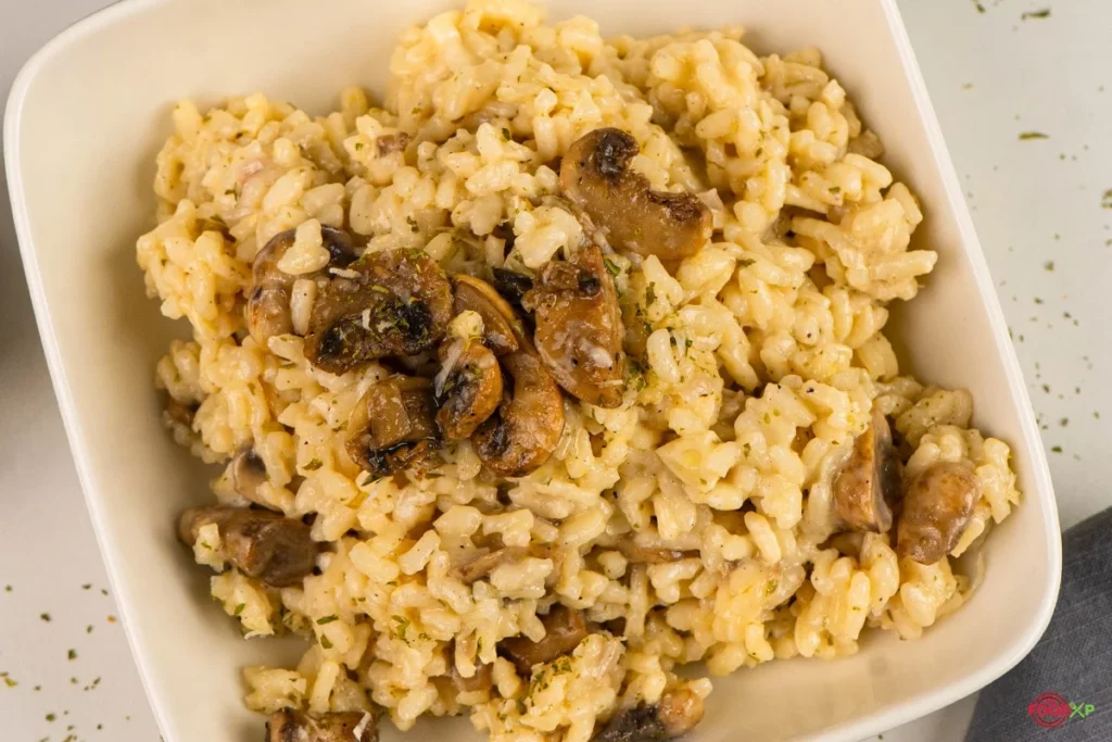 Simple Mushroom Risotto Recipe