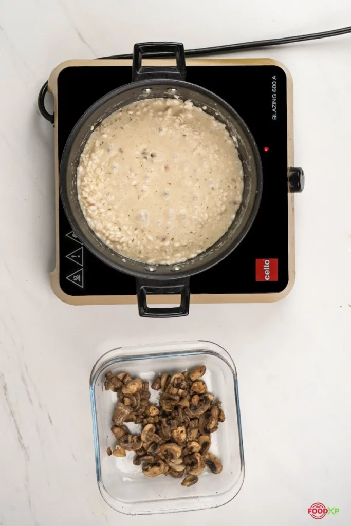 Mushroom Risotto Step 11