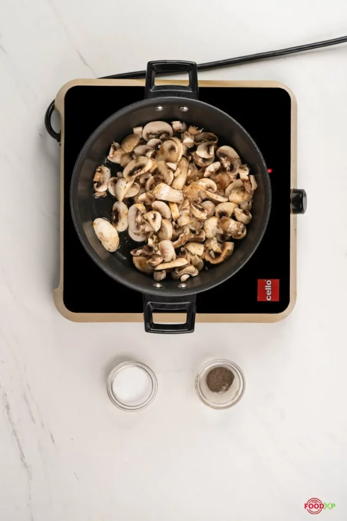 Mushroom Risotto Step 2