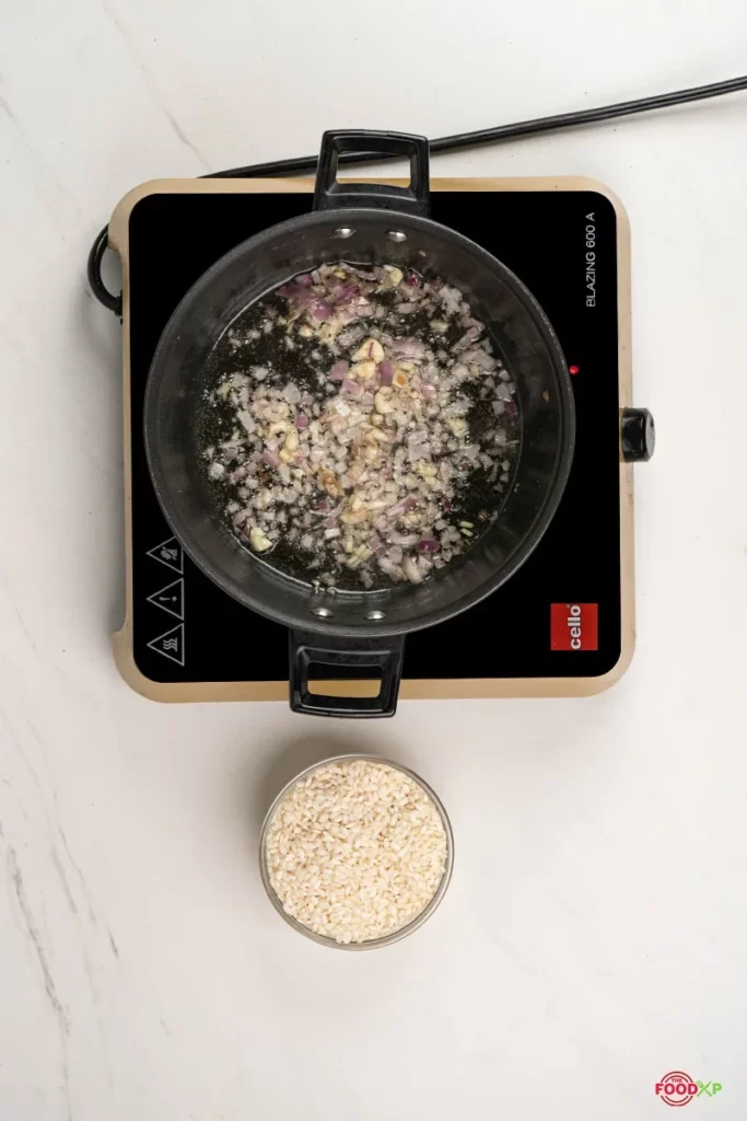 Mushroom Risotto Step 4