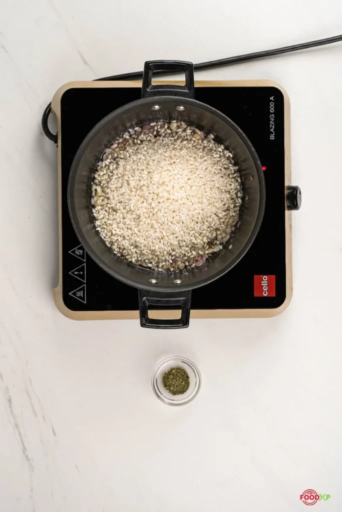 Mushroom Risotto Step 5