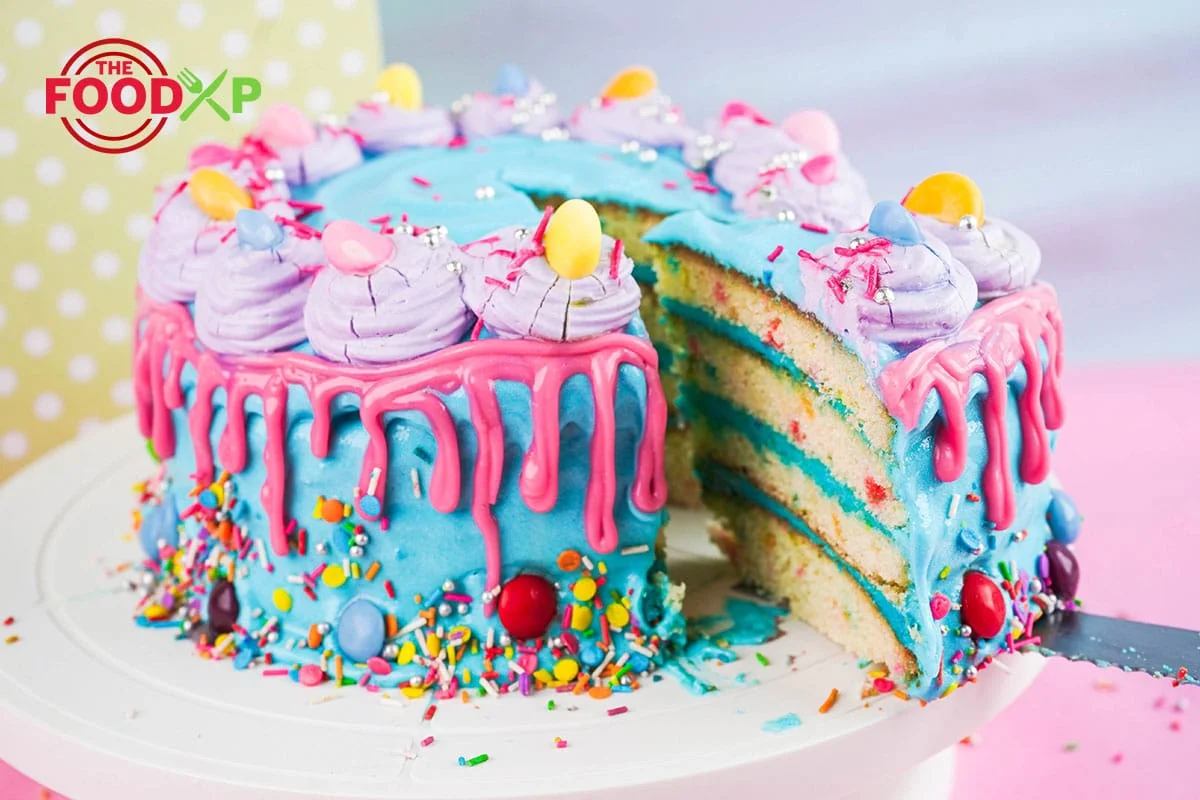 Bubblegum Cake Dessert