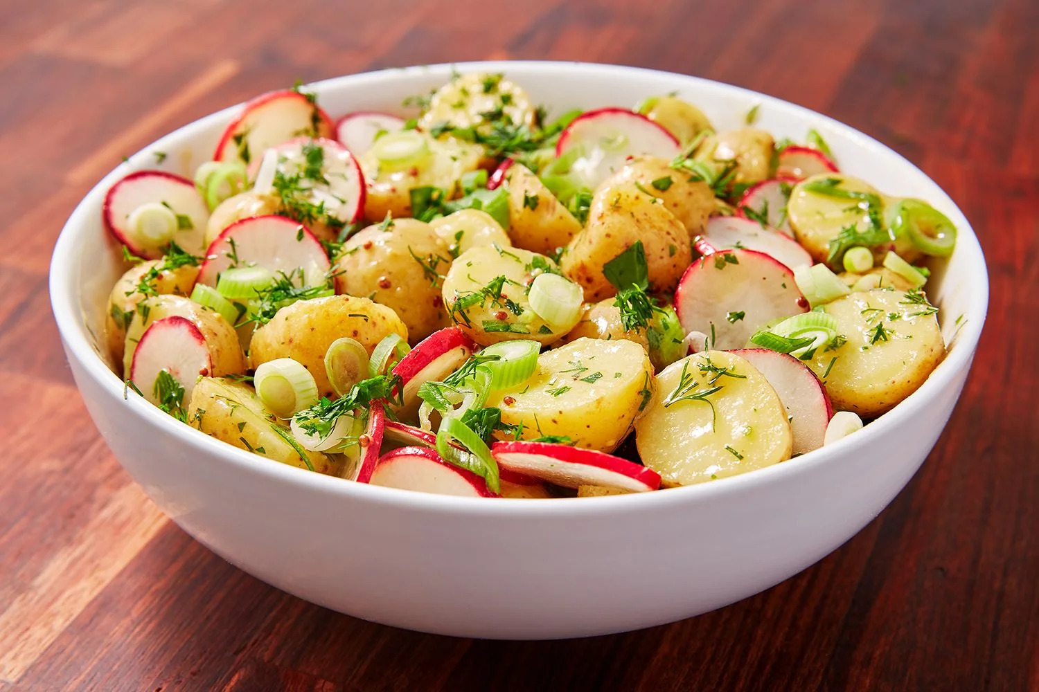Potato Salad with vinegar dressing