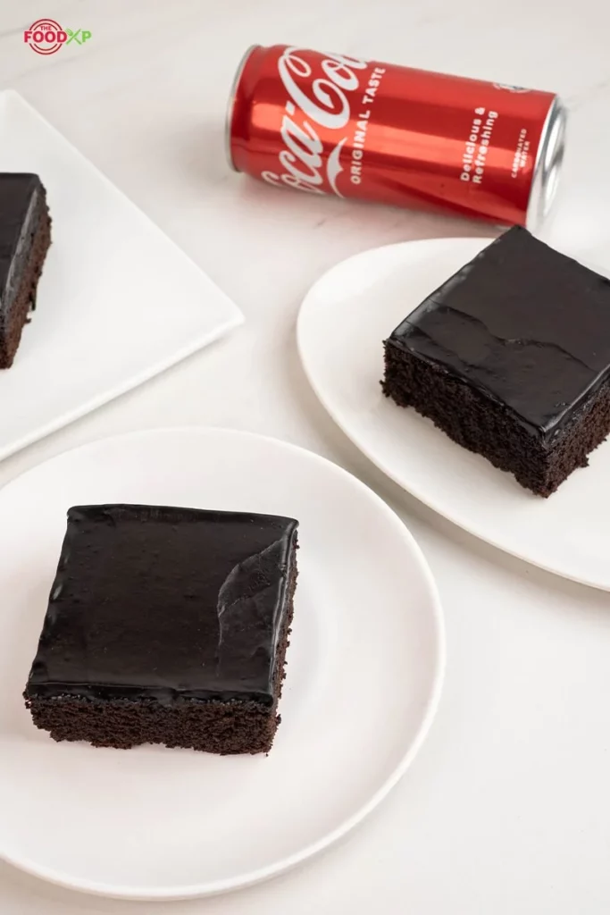 Cracker Barrel Coca Cola Cake Cut
