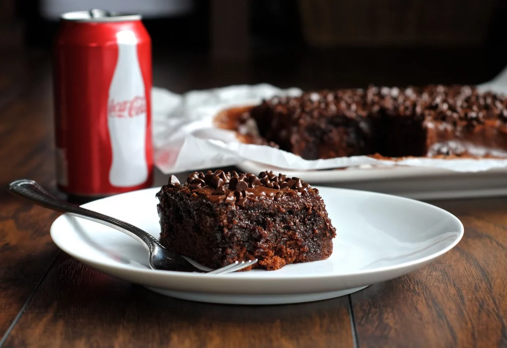 Cracker Barrel's Coca-Cola chocolate cake