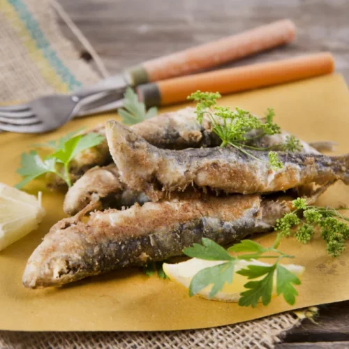 Fried Anchovies