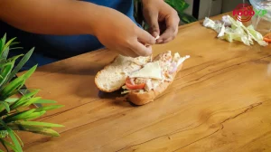 Subway Tuna Sandwich Step 4