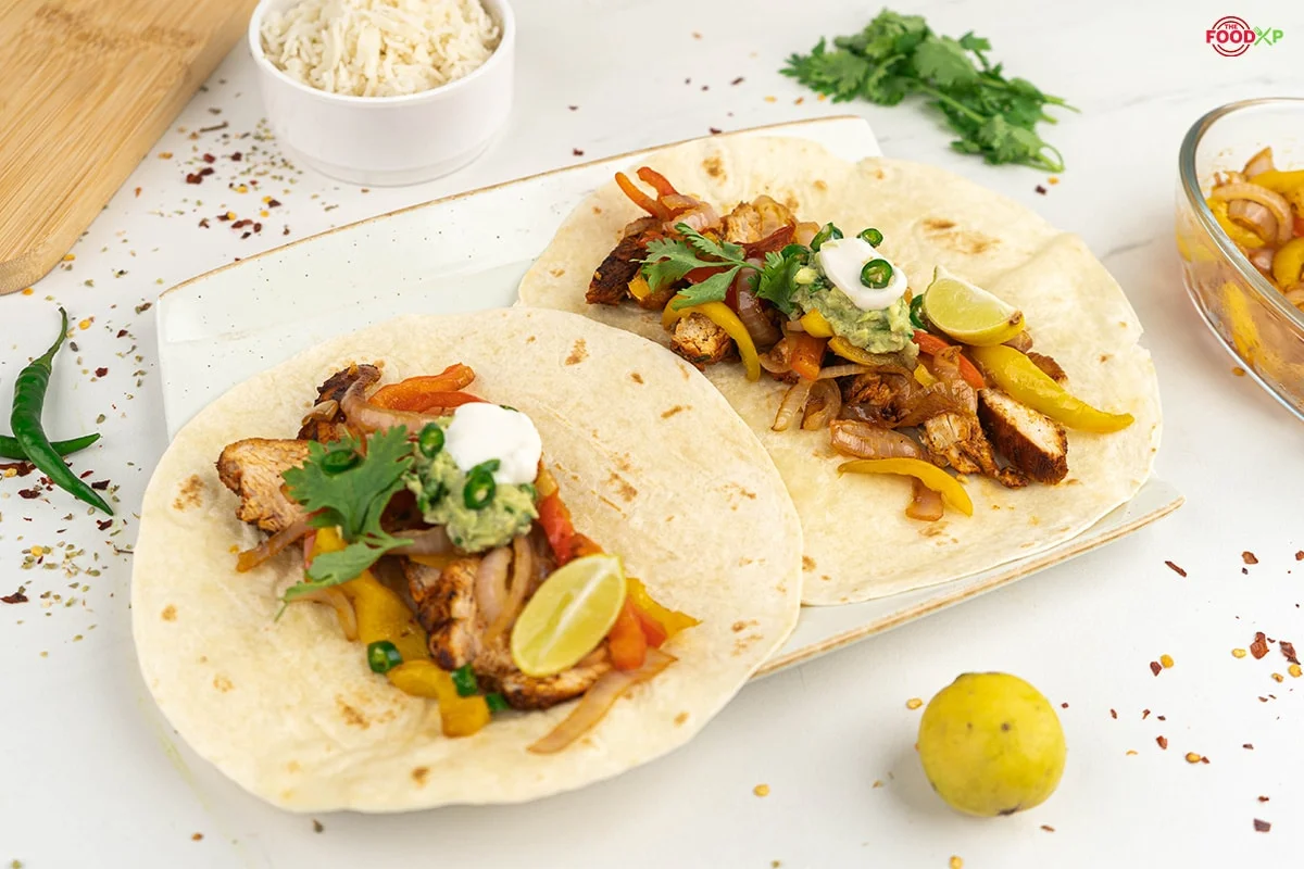 Bobby Flay Fajita Served