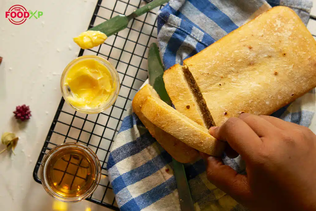 Eating Beer Bread