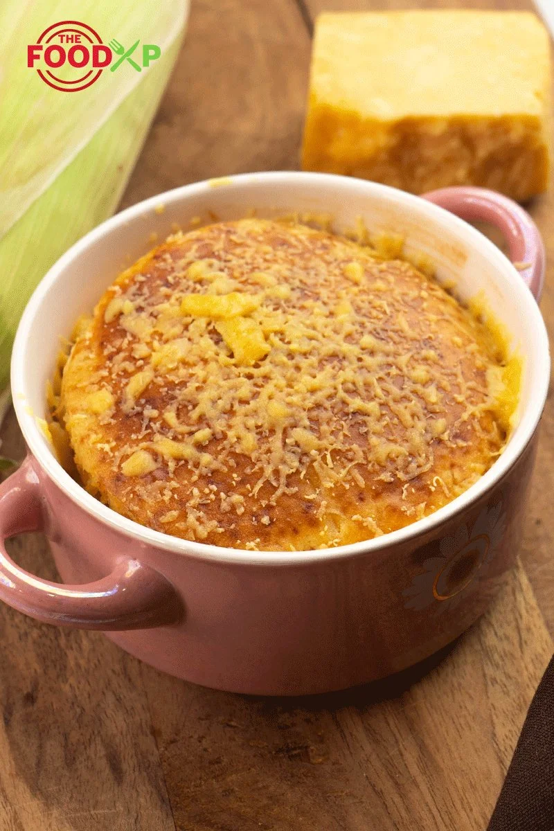 Paula Deen Corn Casserole Ready To Serve