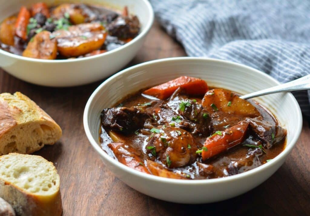 Beef Stew With Spoon