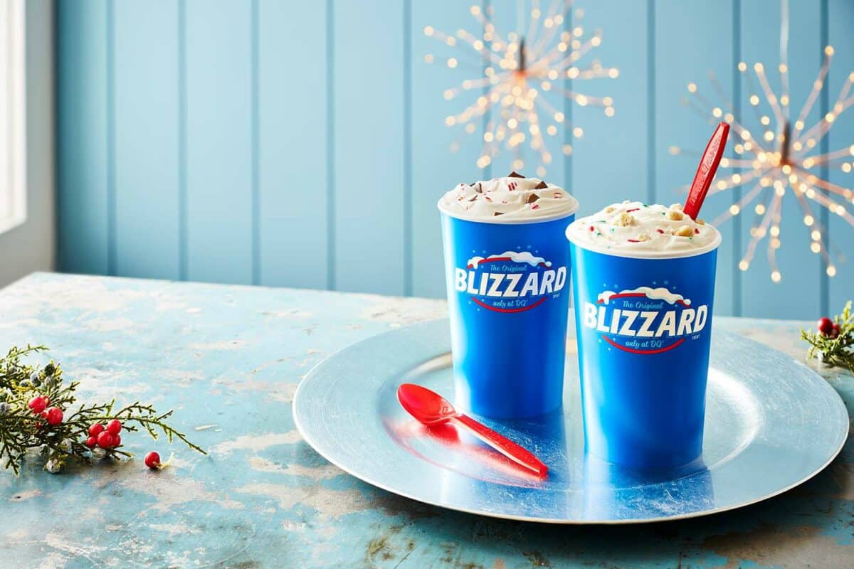 Dairy Queen Holiday Blizzards