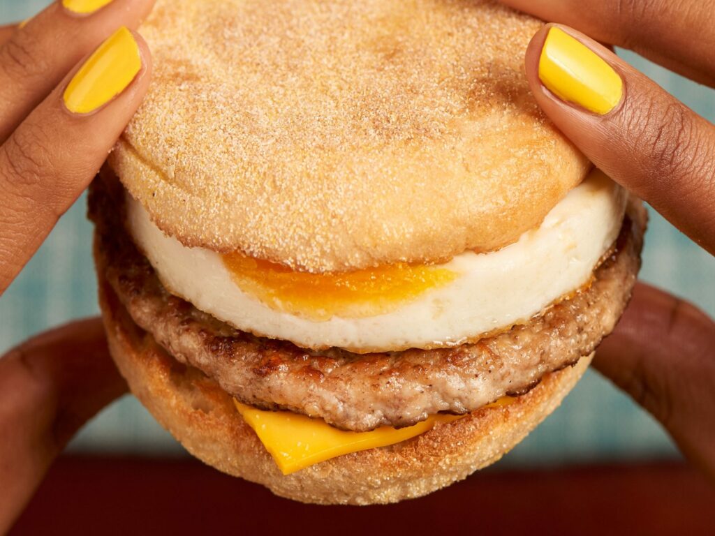 McDonalds Sausage egg mcmuffin