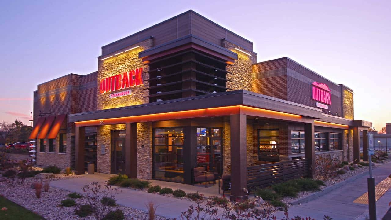 Outback Steakhouse Lunch Menu Restaurant