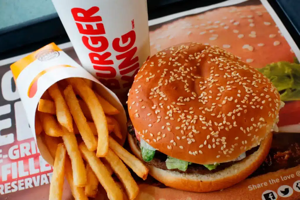 Burger King Menu Nutrition
