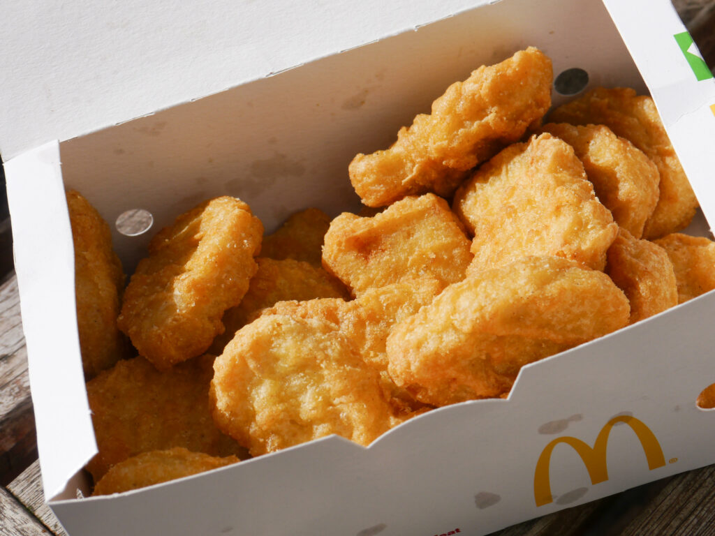 Whats inside a McDonalds chicken nuggets
