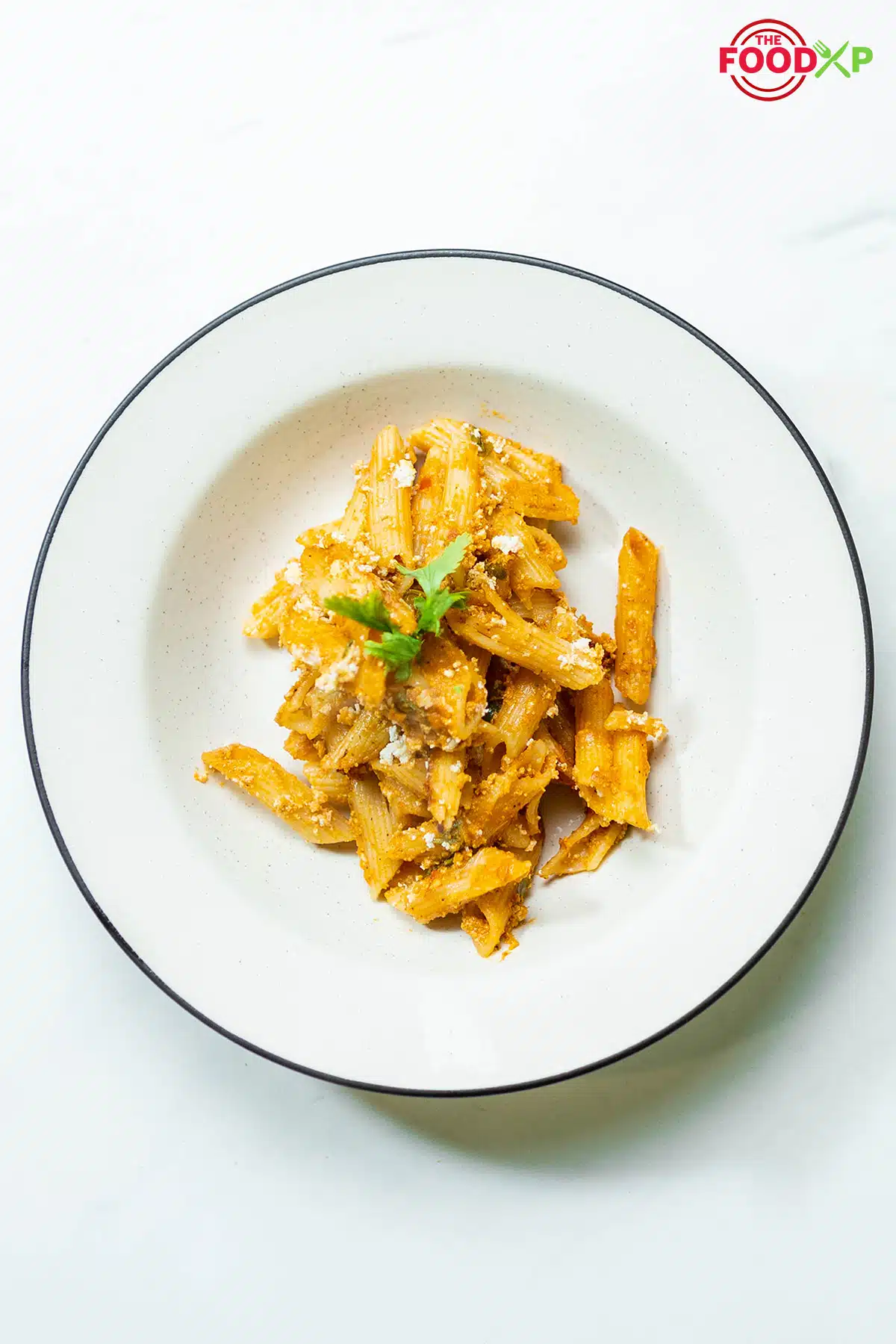 Cheesecake Factory Four Cheese Pasta on Plate