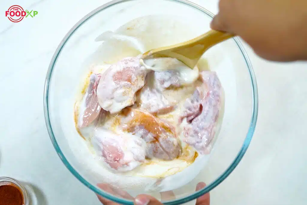 Popeyes Fried Chicken Step 1