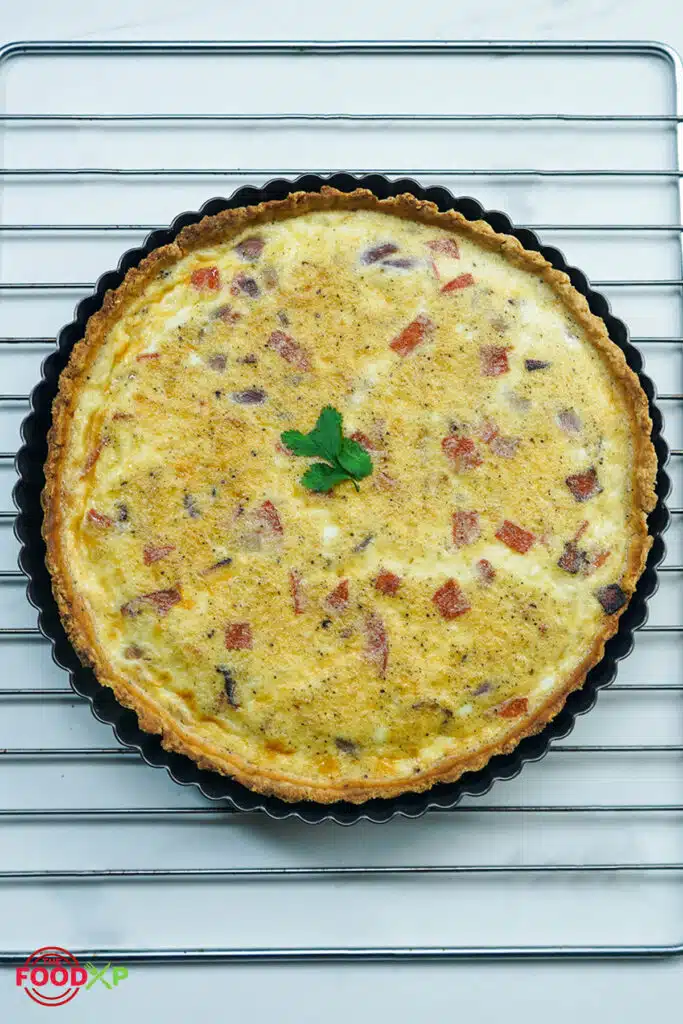 Quiche Without Cream is ready