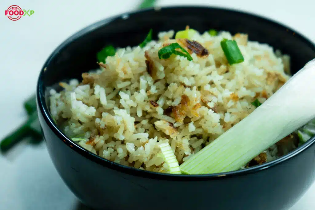 Serving Crispy Rice from Bobby Flay