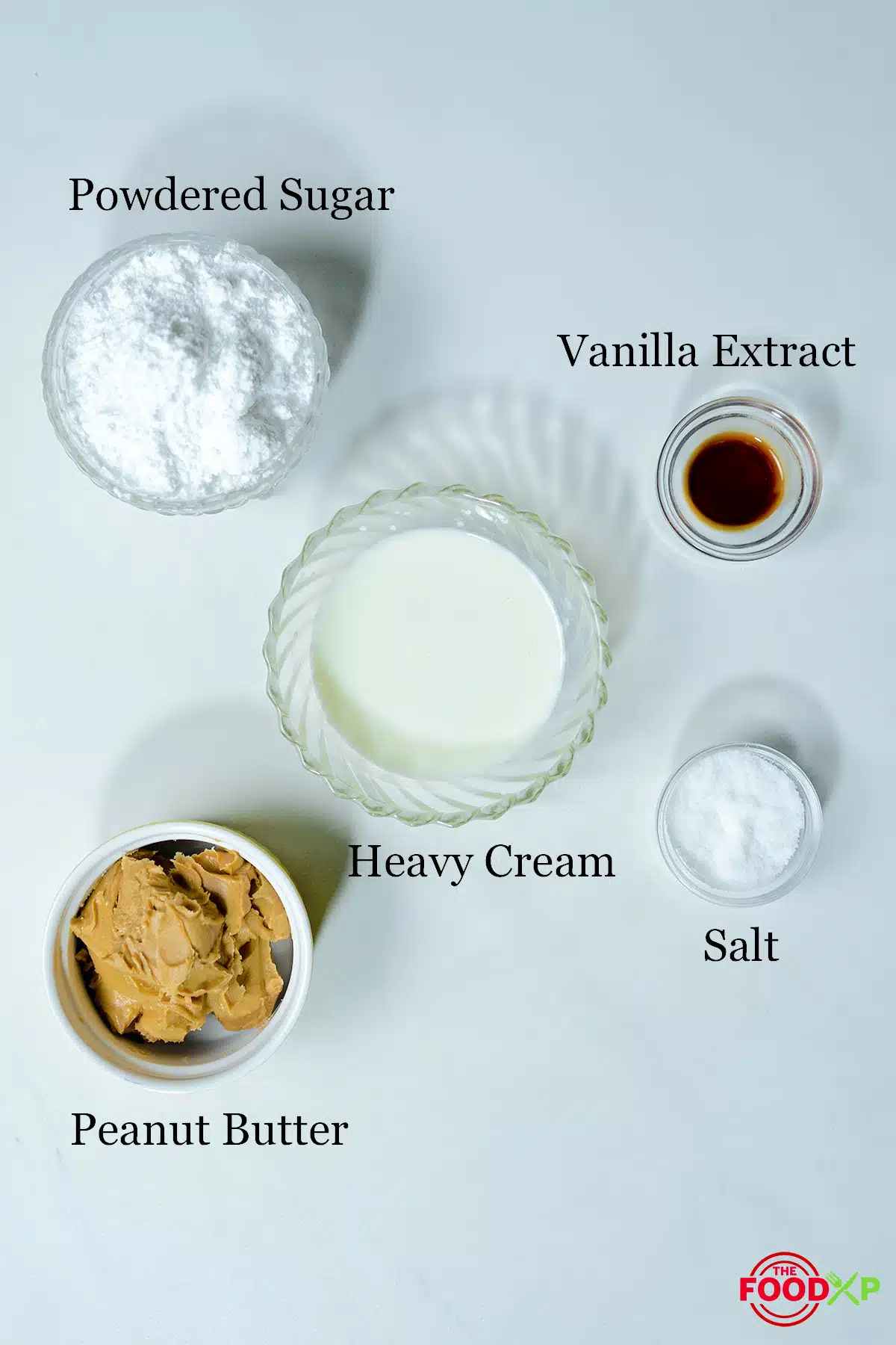 Whipped Peanut Butter Ingredients