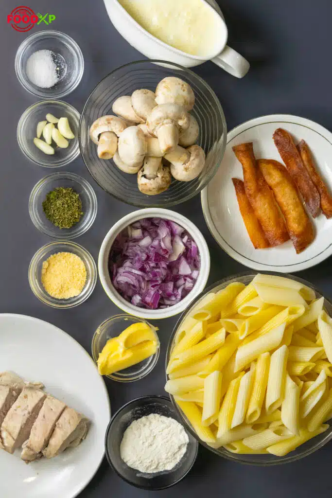 Domino's Carbonara Ingredients
