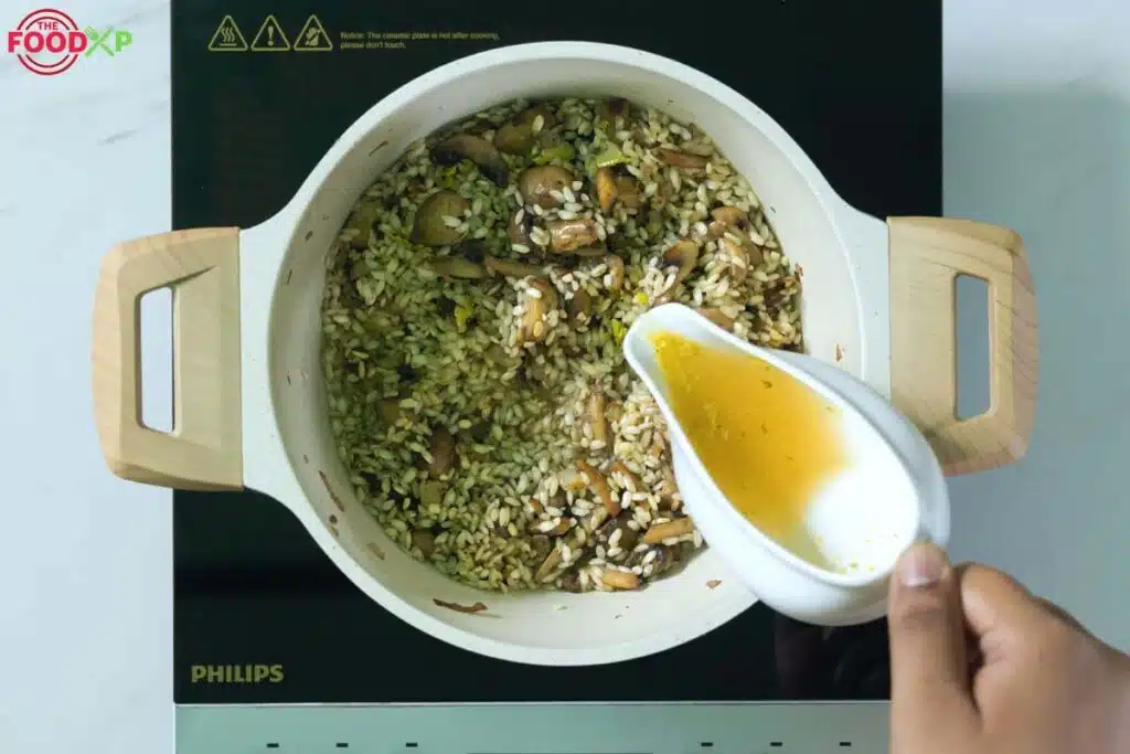 Gordon Ramsay Mushroom Risotto Step-5