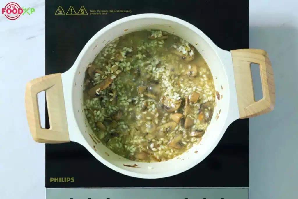 Gordon Ramsay Mushroom Risotto Step-6