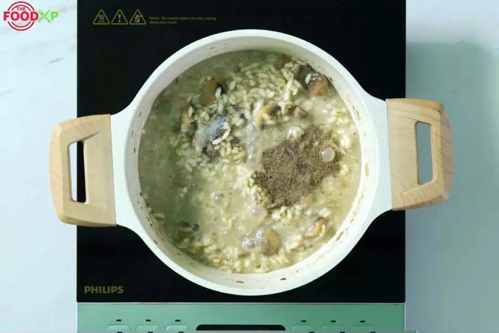 Gordon Ramsay Mushroom Risotto Step-8