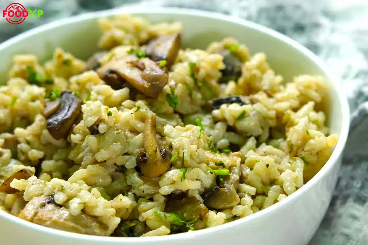Gordon Ramsay Mushroom Risotto is ready