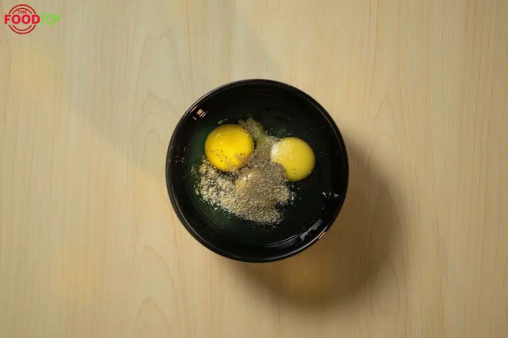 Gordon Ramsay Omelette step 1