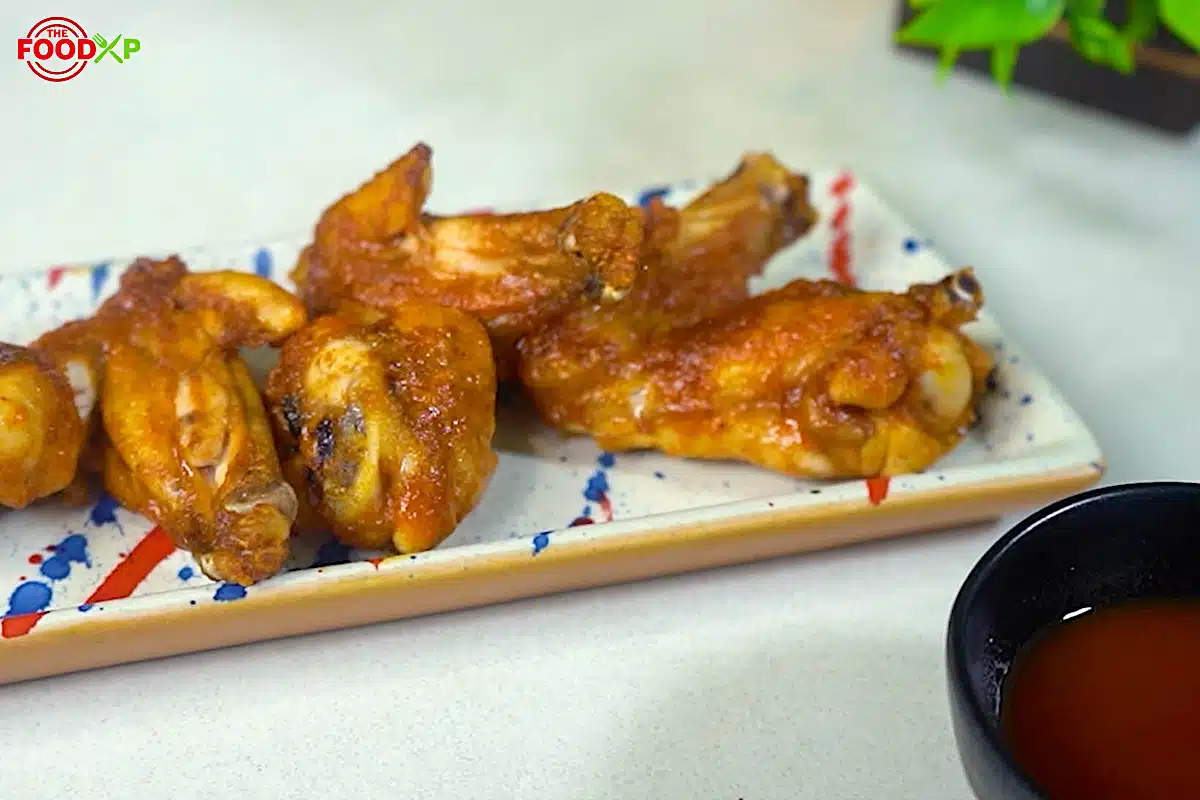 Pizza Hut Buffalo Wings Step are ready