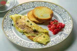 Serving Gordon Ramsay Omelette