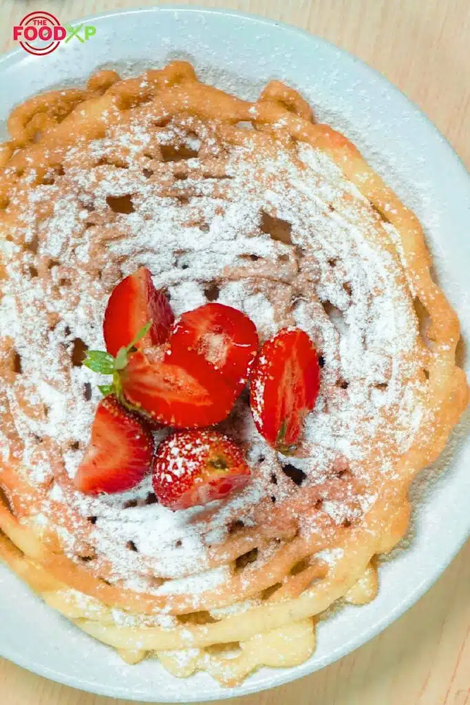 Easy Funnel Cake without milk