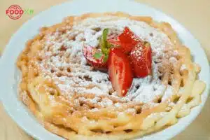 Homemade Funnel Cake without milk