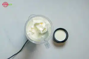 McDonald's Chocochip Frappe Step 1