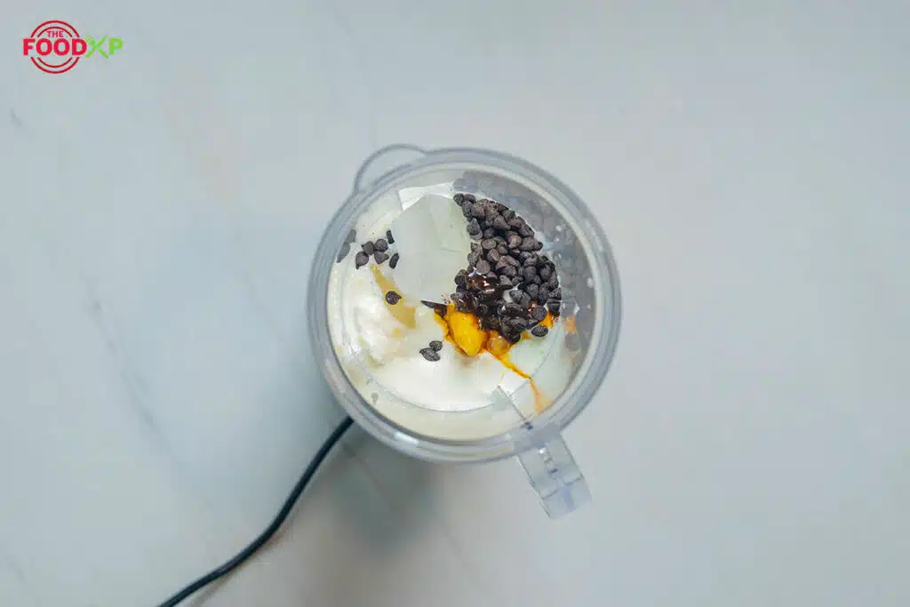 McDonald's Chocochip Frappe Step 3