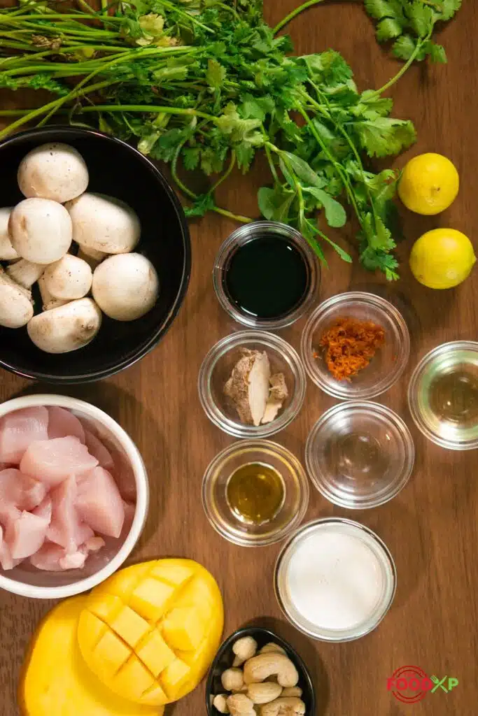 The Cheesecake Factory Thai Lemon Chicken Ingredients