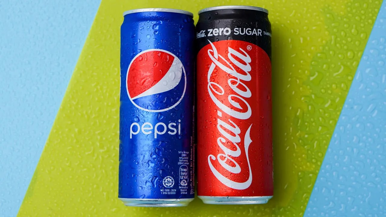 Pepsi and Coke Can