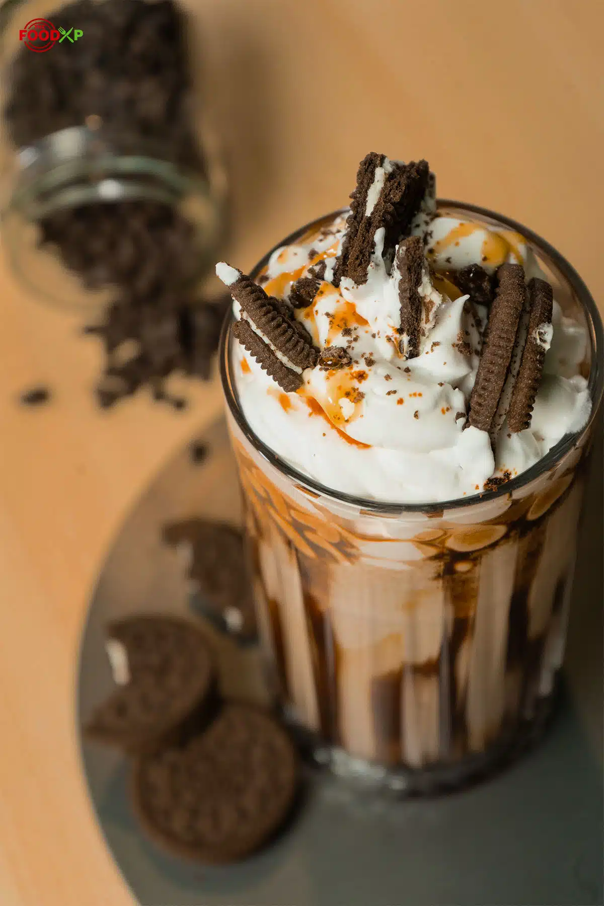 How to Make McDonald's Oreo Caramel Frappe