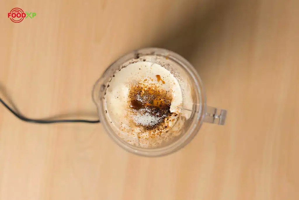 McDonald's Oreo Caramel Frappe Step 3