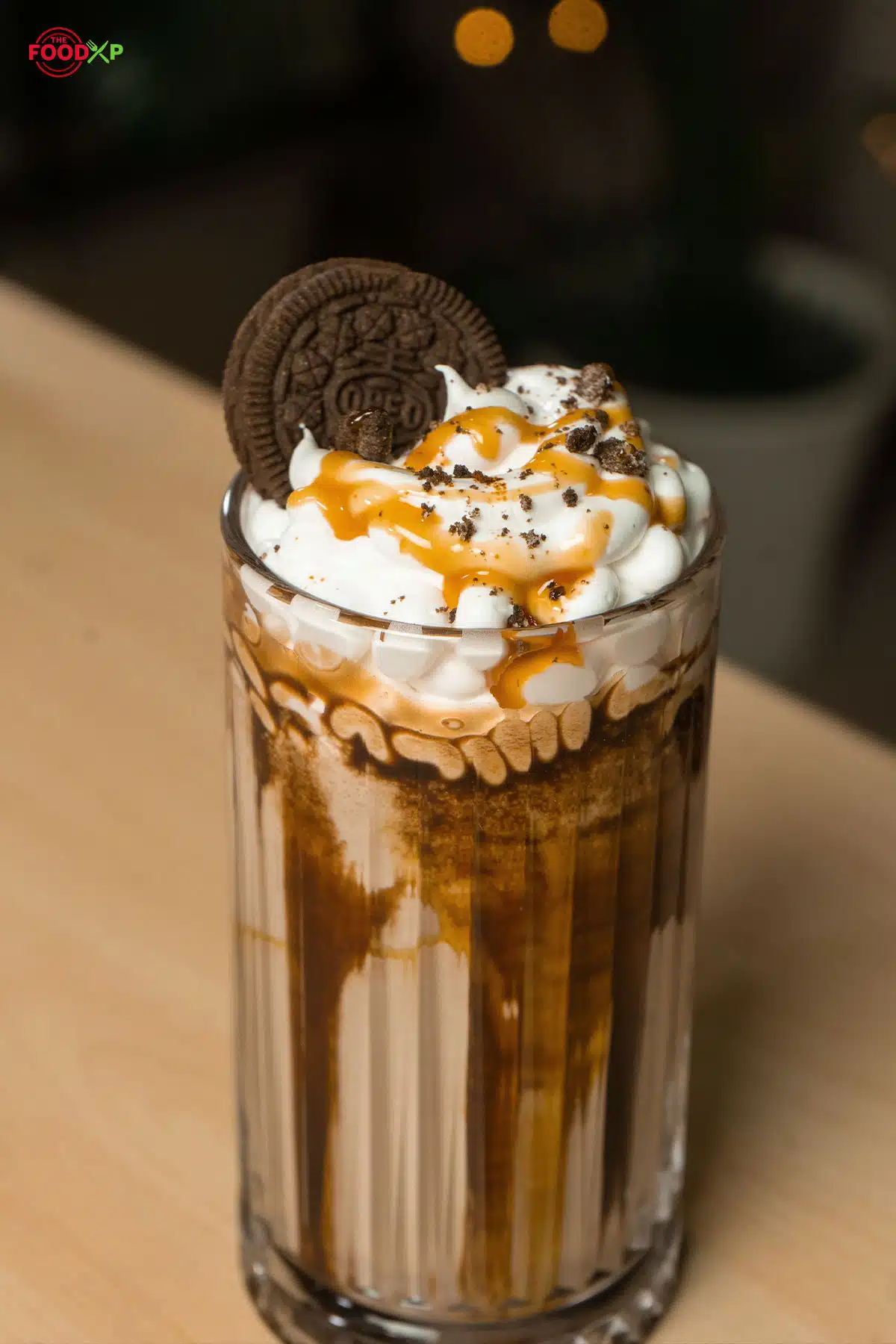 McDonald's Oreo Caramel Frappe