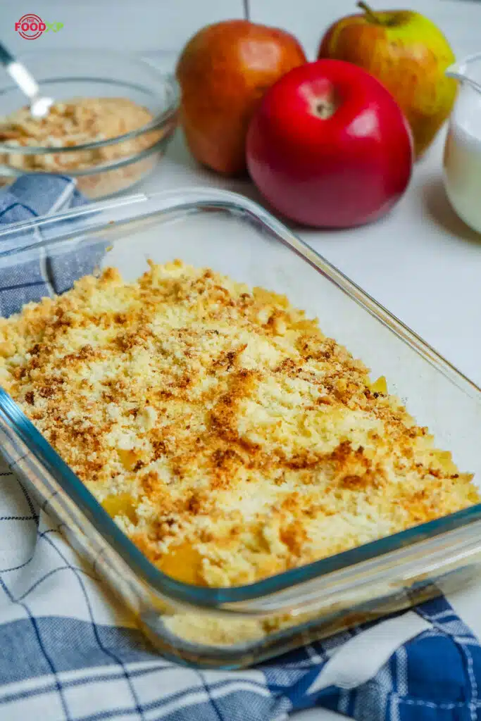 Chef Style Apple Crumble