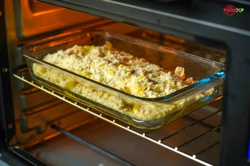 Jamie Oliver Apple Crumble Step 9